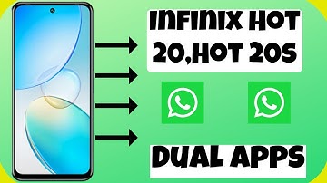 Infinix Hot 20,Hot 20s Clone Apps/ Dual apps