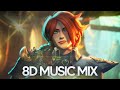 EDM Music Mix 🎧 8D Audio | Party Mix | Remixes of Popular Songs 🔥