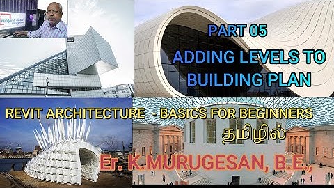Revit Architecture - Part 05 - Adding Levels to Building Plan in Tamil