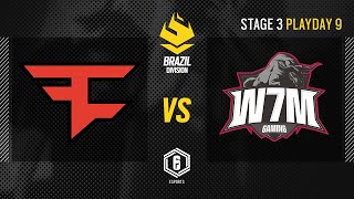 FaZe Clan vs. W7M \/\/ LATAM League Brazil Division 2021 - Stage 3 - Playday 9