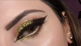 Simple and Easy Party eye Makeup tutorial || Step by step eye makeup