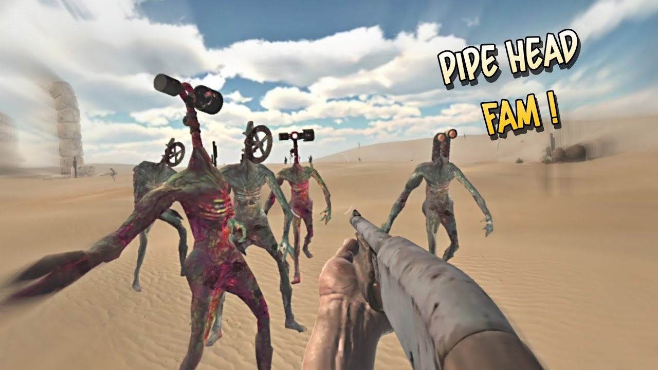 PIPE HEAD FAM! - Evil Siren Head Monster Escape