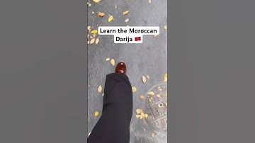 Learn the Moroccan dialect 🇲🇦 #darija #morocco #shortvideo #shorts