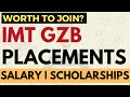 Imt ghaziabad 2024 placements are out  worth to join or not special scholarships available