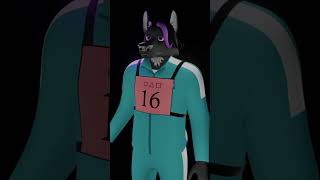 симуляция ткани в блендер #3dмоделирование #3dmodeling #блендер #blender #фурри #furry