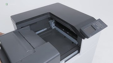 CS920/CX920 Series—Installing the staple finisher