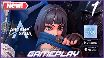 Arcane Saga Turn Based RPG Gameplay/Part 1 (Android/IOS) #gamesmobile  #arcanesagaturnbasedrpg