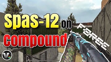 Bullet Force - 🙄 Hip Fire with Spas-12? Nooope! (Spas-12 Gameplay)