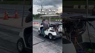 She was concerned for his safety on this v-twin beast!! 😮