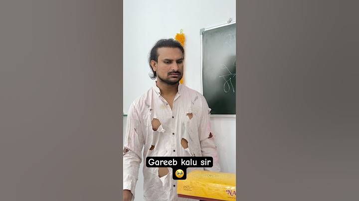 Gareeb kalu sir 🥹 #comedy #kalusir