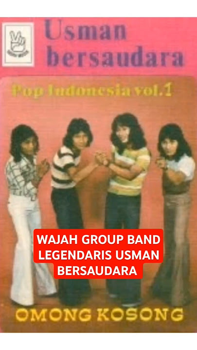 WAJAH GROUP BAND LEGENDARIS USMAN BERSAUDARA KETIKA MASIH MUDA #shorts #viral #trending #fyp #kasus