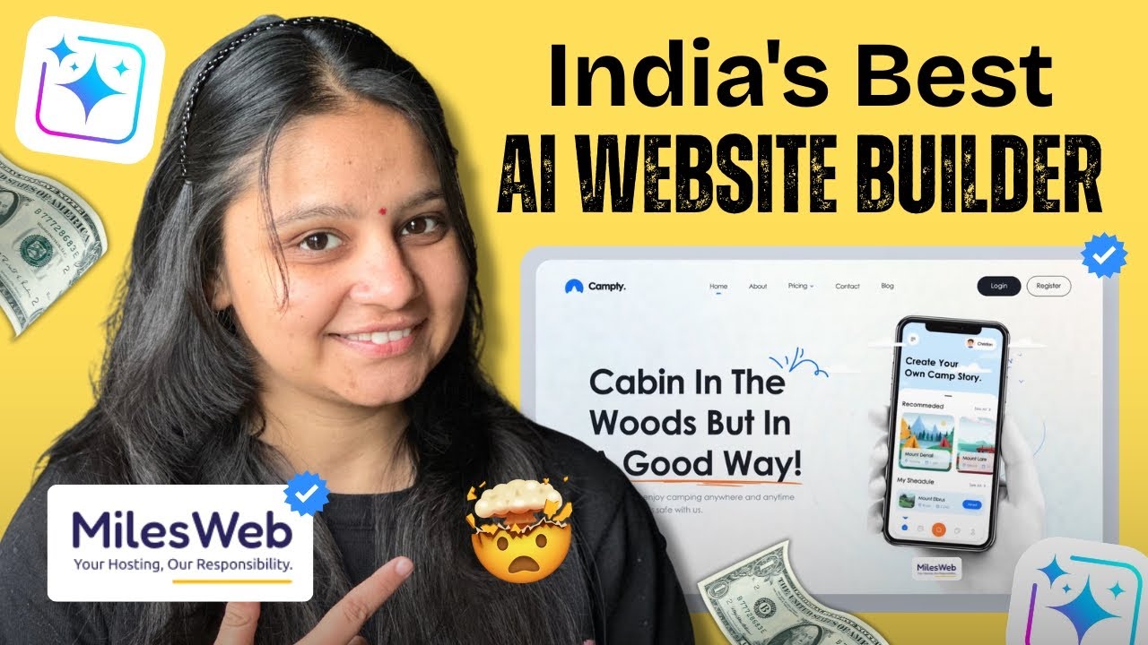 India’s Best AI Website Builder in 2026 🇮🇳 | Website Under 5 Minutes (MilesWeb) 🔥