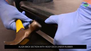 How to Install a Rubber Flat Roof - Part 3 - Quicktrim by Plytech UK Ltd 15,686 views 8 years ago 5 minutes, 23 seconds