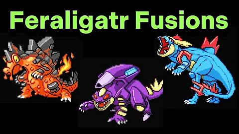 Discover Amazing Feraligatr Fusions in Pokemon