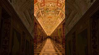 Gallery of Maps, Vatican Museum #italy