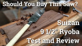 Suizan Ryoba Test and Review  Japanese Handsaw Review