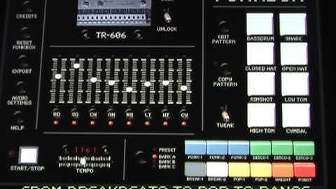 FunkBox Drum Machine for iPad Demo