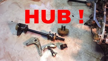 IBM Selectric Typewriter Center Hub Pulley Removal Disassembly Replacement Gear Belt