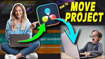 How to Move DaVinci Resolve 18 Project from One Computer to Another Computer | Its Easy!