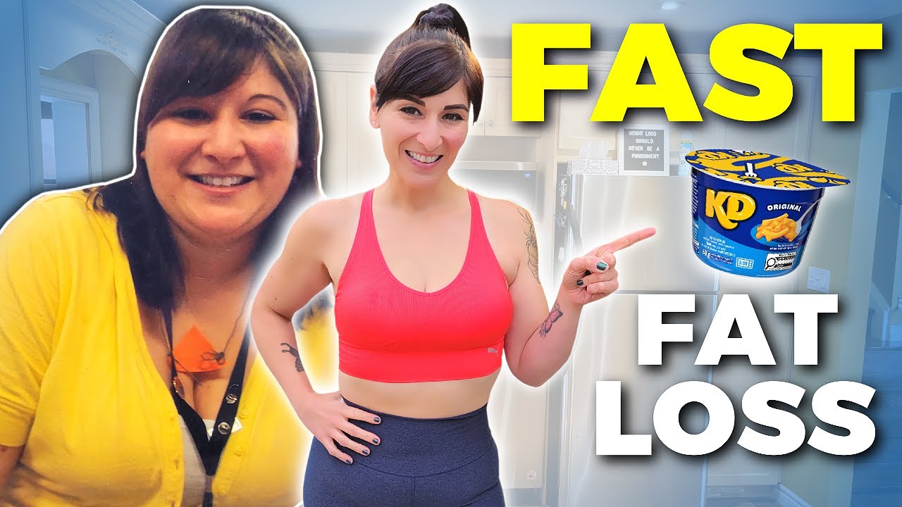 What I Eat in a Calorie Deficit to Lose FAT FAST (EXACT Meal Plan)
