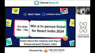 React India - Chennai Meetup April 2024