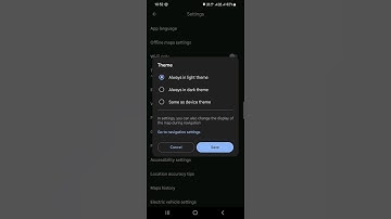 Turn off Google Maps DARK THEME for better visibility #android13 #googlemaps