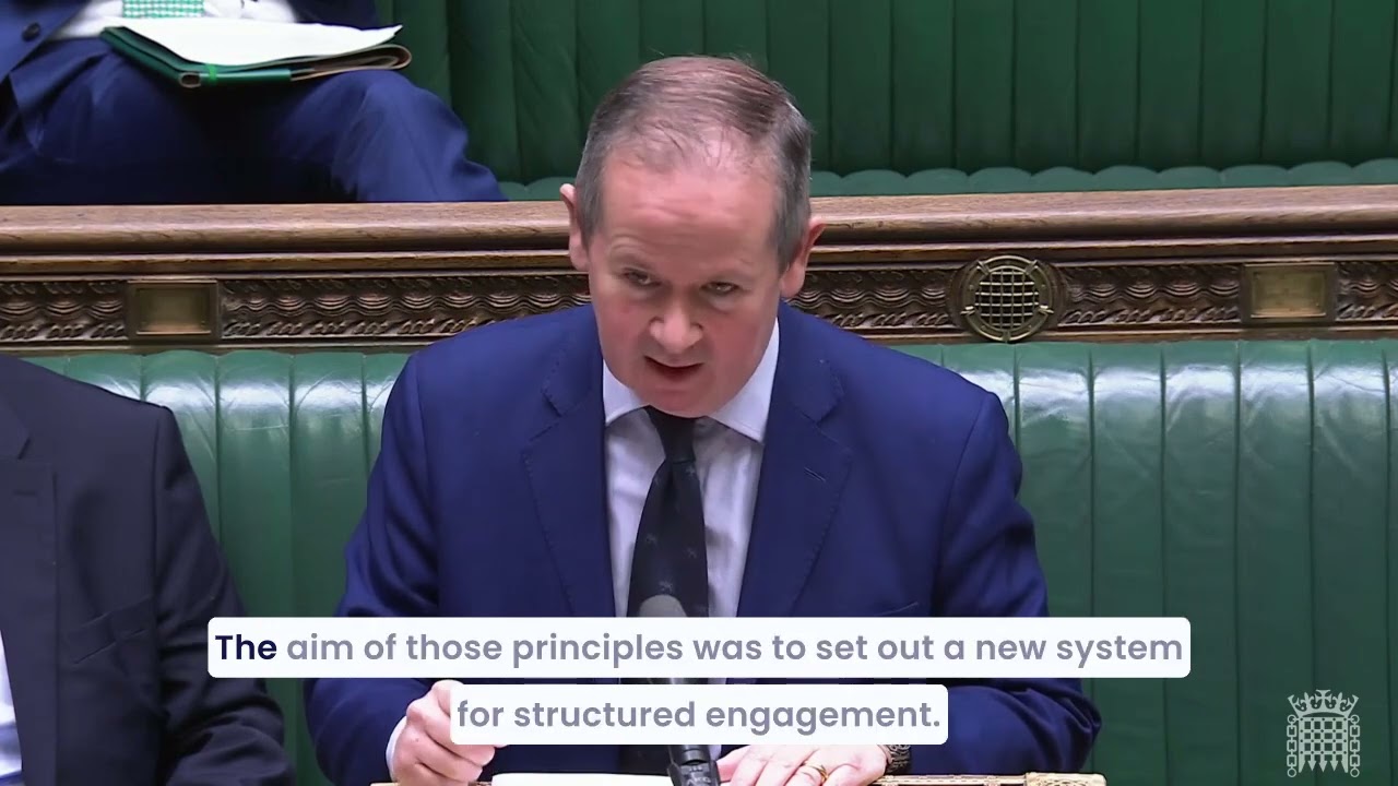 Urgent Question: Community Engagement Principles and Extremism Definition