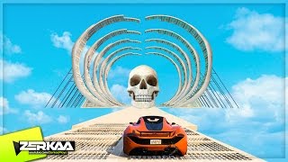 SKELETON DEATH JUMP! (GTA 5 Funny Moments)