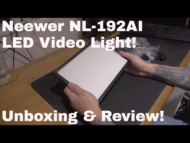 NEEWER NL-192AI Bi-Color LED Panel Light