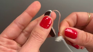 How to put the retention cord on