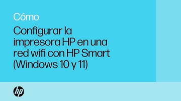 Cómo configurar una impresora HP en una red inalámbrica con HP Smart en Windows 11 | HP Support