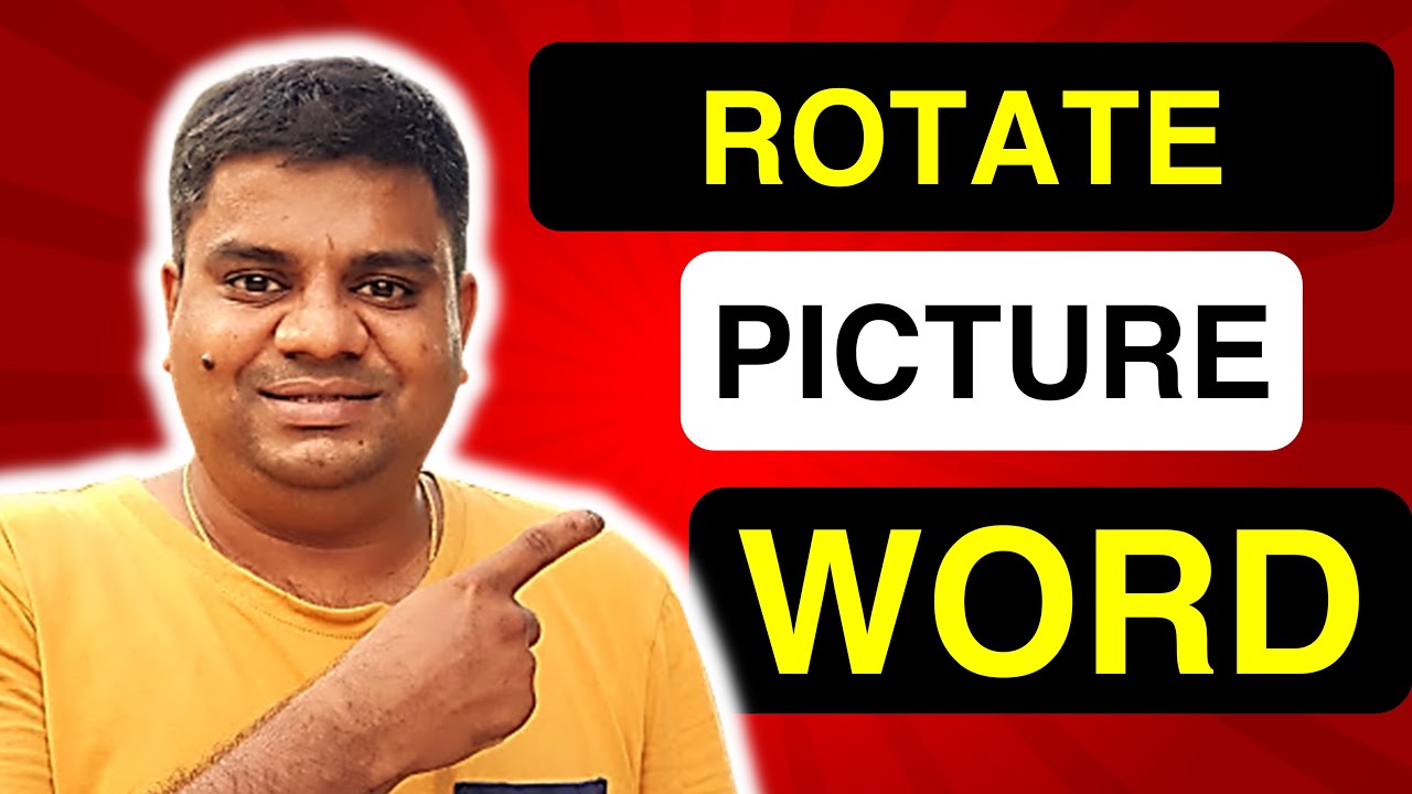 How to Rotate a Picture in Word
