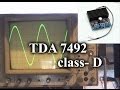 Полный обзор и тест усилителя на TDA7492