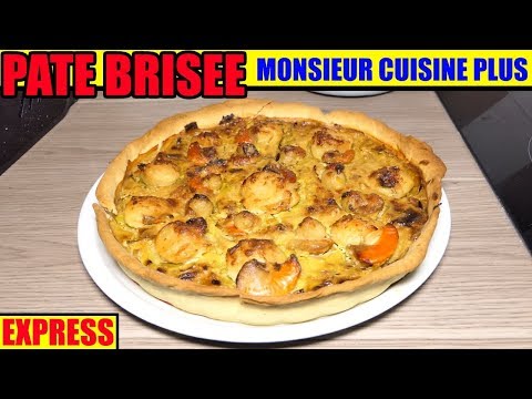 pâte-brisée-monsieur-cuisine-plus-lidl-recette-maison-thermomix-rapide-et-facile-!