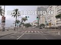 Rio 4K - Copacabana Beach - Morning Drive
