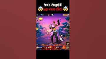 🤯Haw to change kill logo visual effects in Free Fire || 🤯 #freefire #viral #trending #01