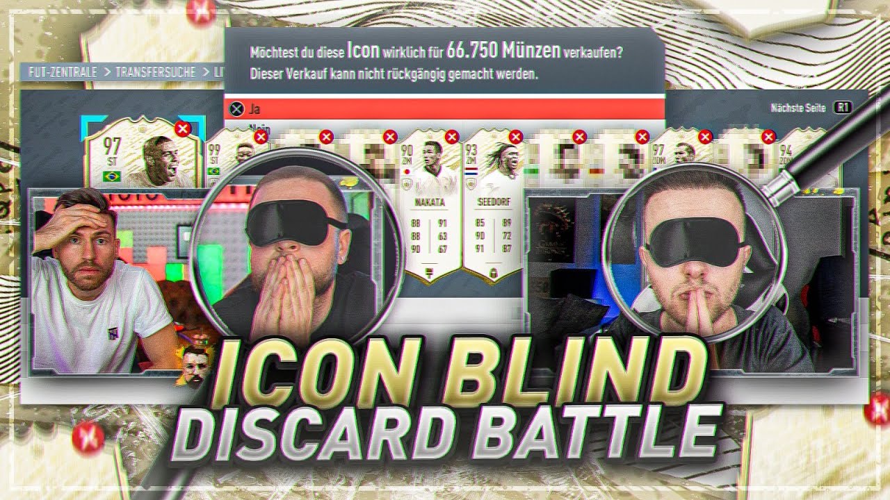 Einfach nur WARUM ... 😩😤ICON DISCARD Battle BLIND EDITION vs ...