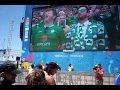 EURO 2016. France vs Irlande: La MARSEILLAISE. Fan zone Marseille