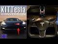 Turning a tesla into knight riders kitt  kittesla part 1