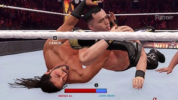 WWE Hell in a Cell 2022 - Mustafa Ali vs Theory - WWE 2K22