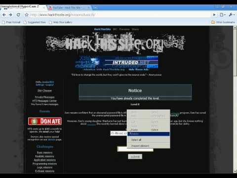 Hack this site basic level 8