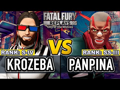 FF COTW ▰ KROZEBA (Salvatore Ganacci) vs PANPINA (Vox) ▰ Fatal Fury CotW High Level Gameplay