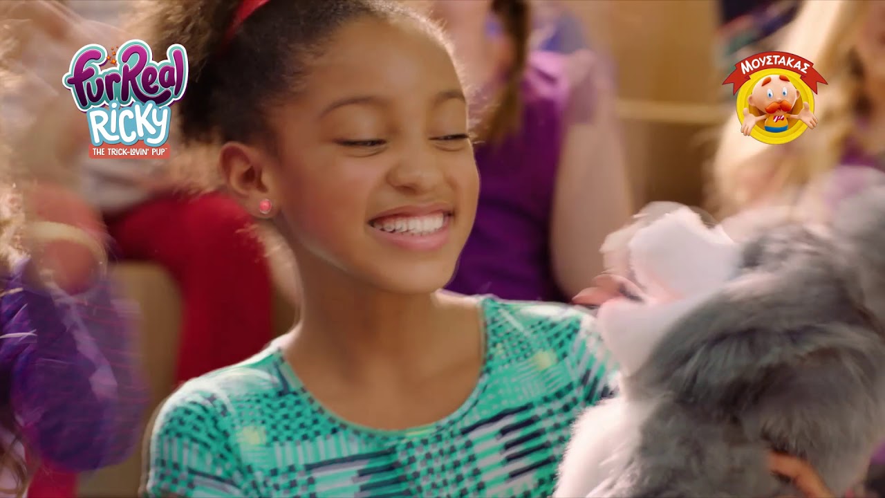 Furreal Ricky The Trick-Lovin' Pup (E0384) - YouTube