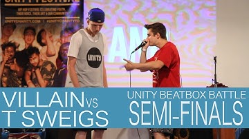 Villain vs T Sweigs - Unity 2016 Beatbox Battle - Semi Finals