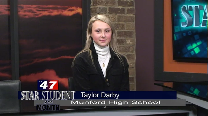 Star Student, Taylor Darby, 2/15/2022