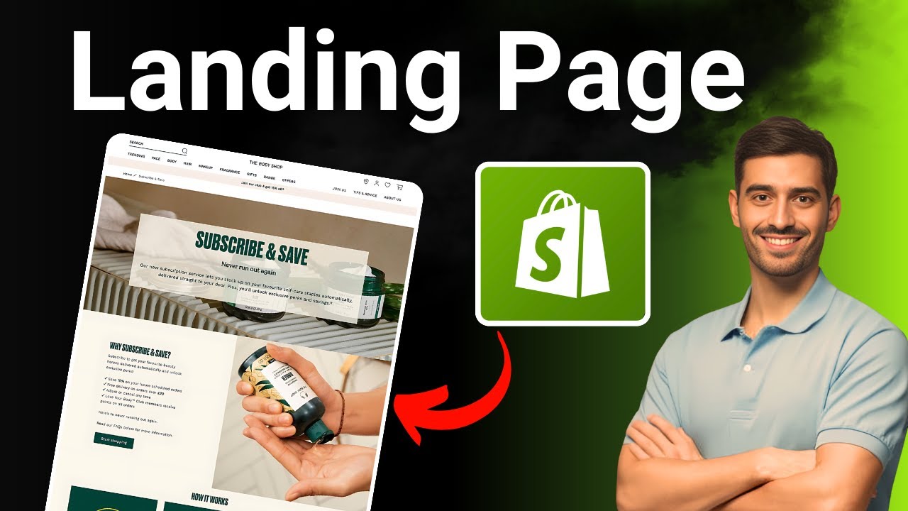 How To Create A Landing Page On Shopify - Step By Step For Beginners ...