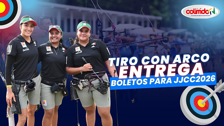 Tiro con arco entrega boletos para JJCC2026