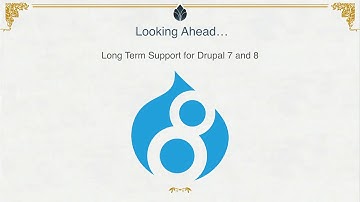 DrupalCon Vienna 2017: Drupal Long Term Support - D6 and Beyond