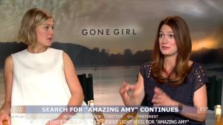 Rosamund Pike & Gillian Flynn interview - GONE GIRL