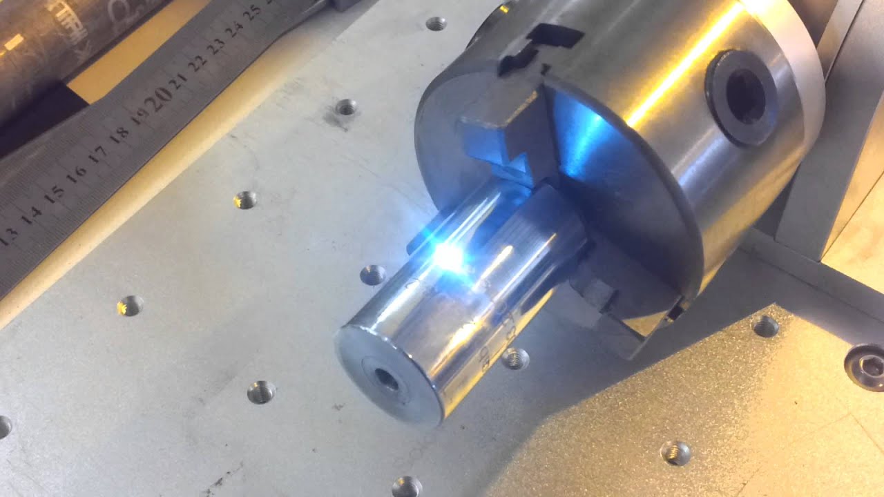 Лазерная маркировка металлических цилиндров - YouTube